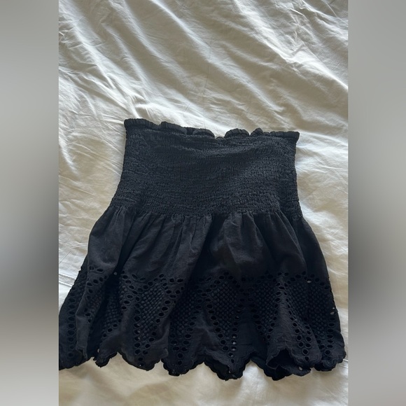 Strapless ulla Johnson eyelet tube top - Picture 2 of 9